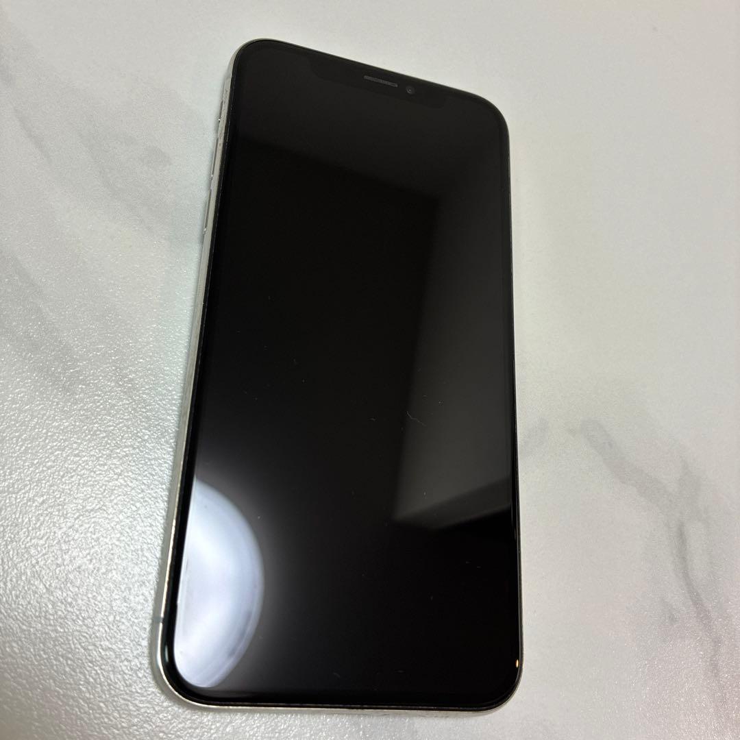 【美品・動作不良なし】Apple iPhone X シルバー 本体