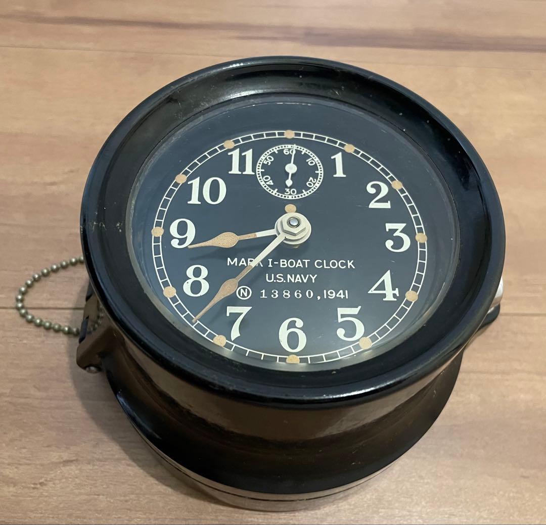 アンティーク雑貨 US NAVY MARK I - BOAT CLOCK SETH THOMAS