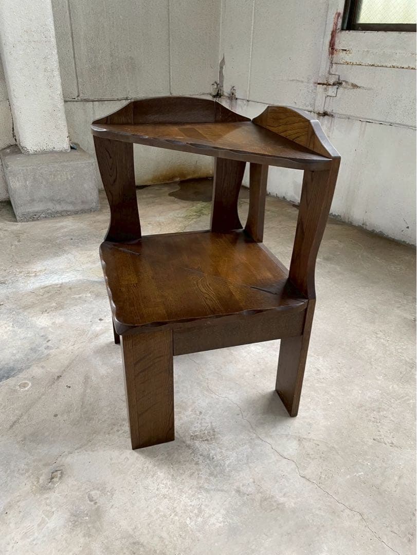 無垢材　ヴィンテージ サイドチェスト　コーナーチェスト　ボード　椅子　チェア