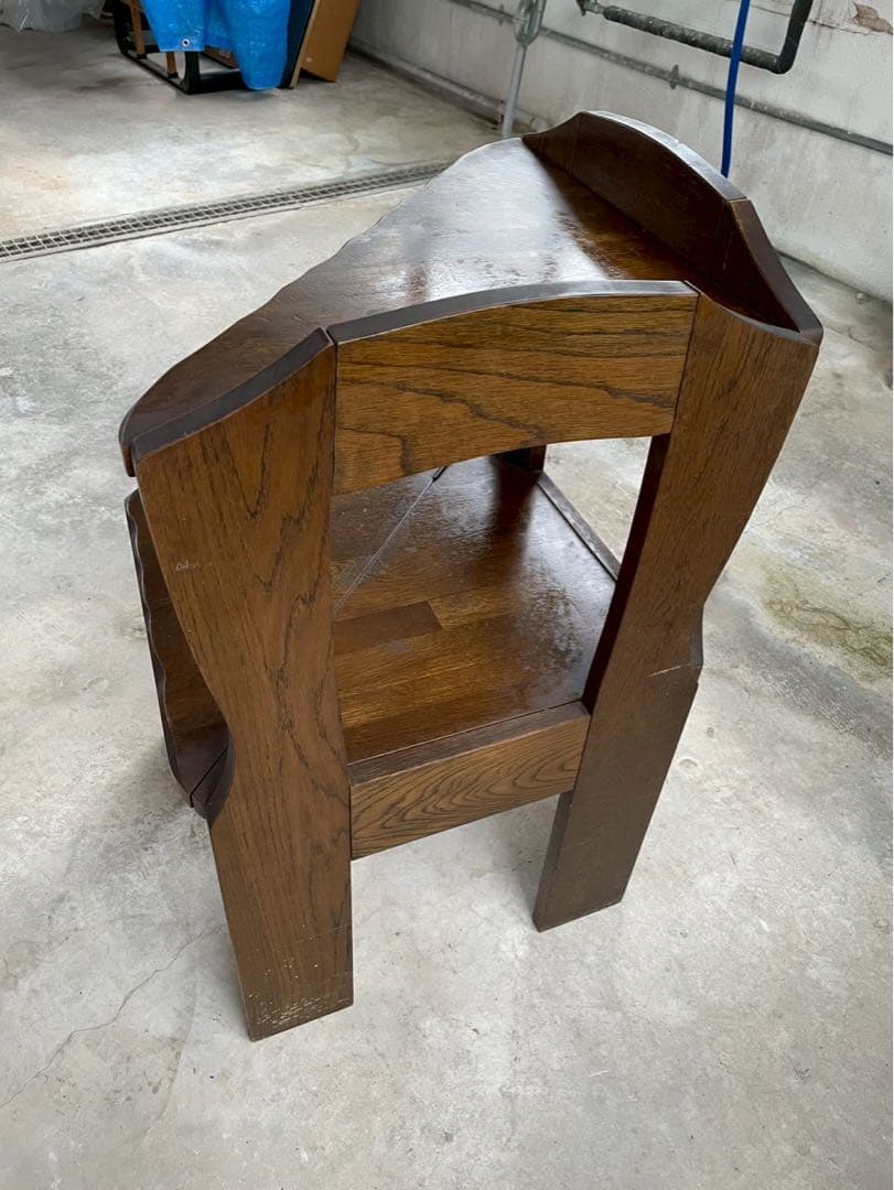 無垢材　ヴィンテージ サイドチェスト　コーナーチェスト　ボード　椅子　チェア