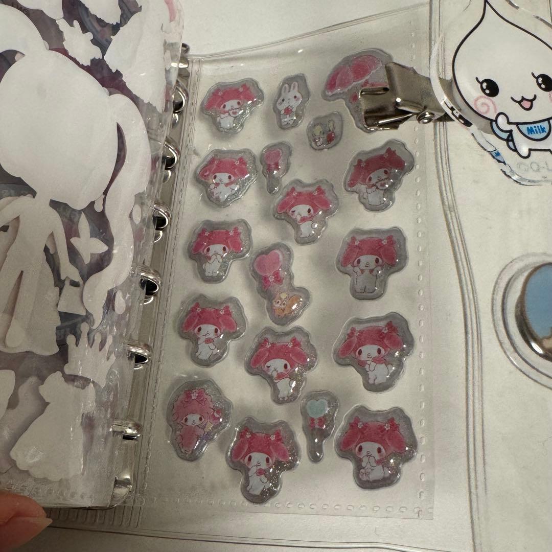 シール帳完成品 20ページ ボンボンドロップシール