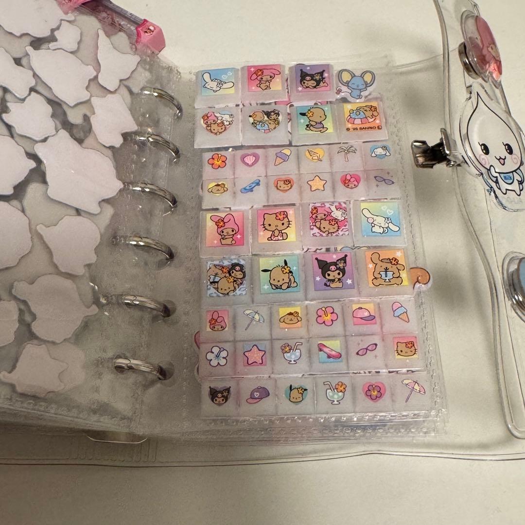 シール帳完成品 20ページ ボンボンドロップシール