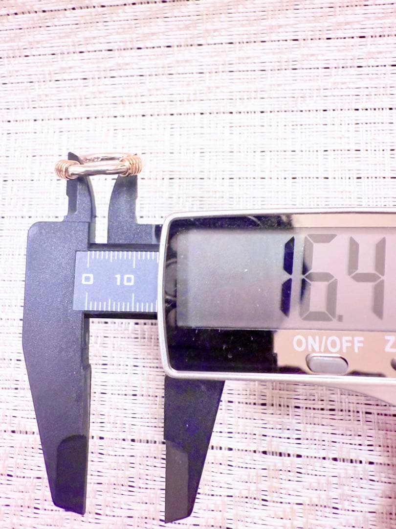 ティファニー リング　約　10号　バンドウィズ　コンビ 750 指輪 925