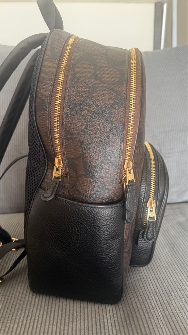 coach コーチ ラージ コート バックパック・シグネチャー キャンバス