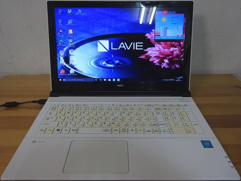 NEC ノートパソコン LAVIE NS PC-NS150EAW/中古特価良品