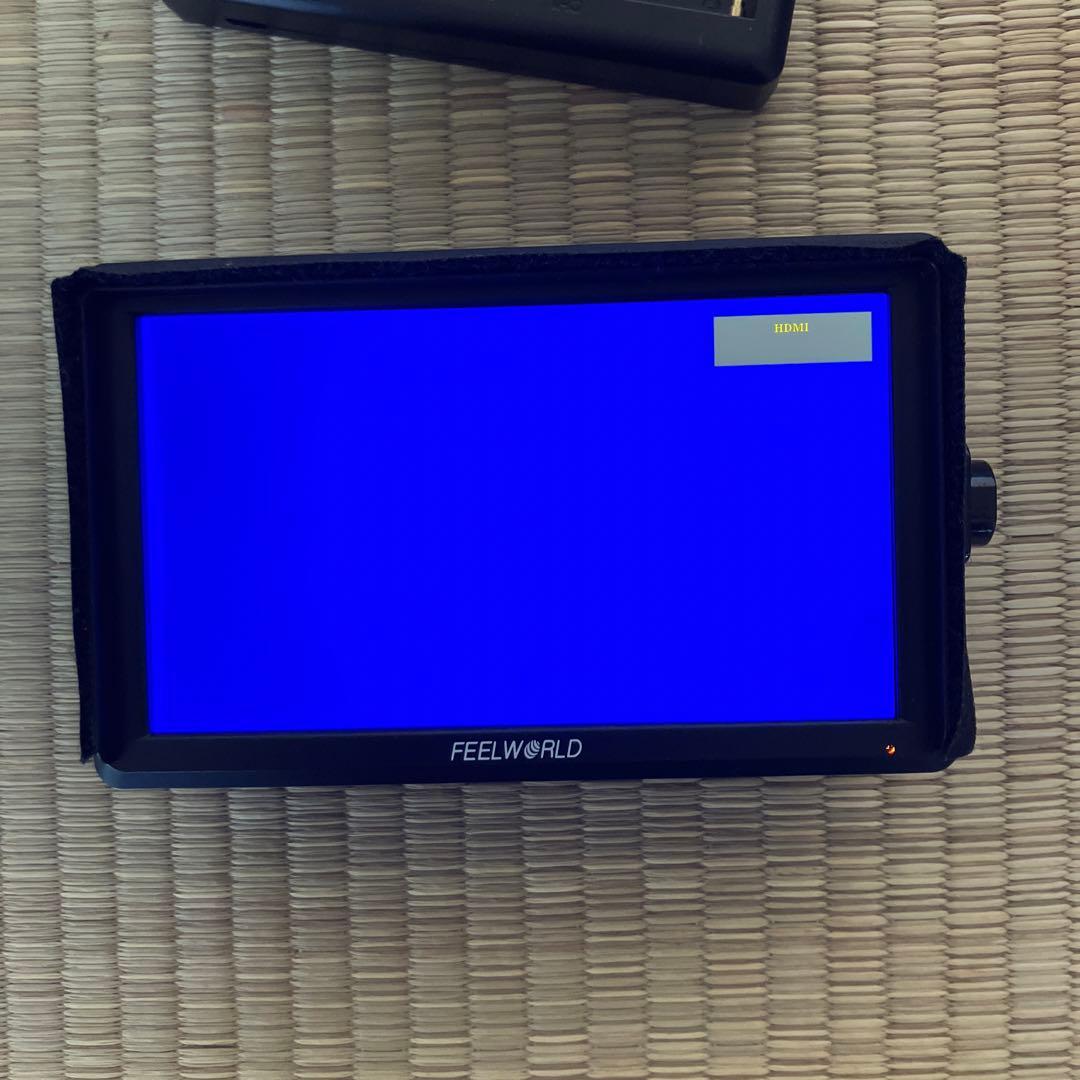 FEELWORLD FW568 バッテリー 付き