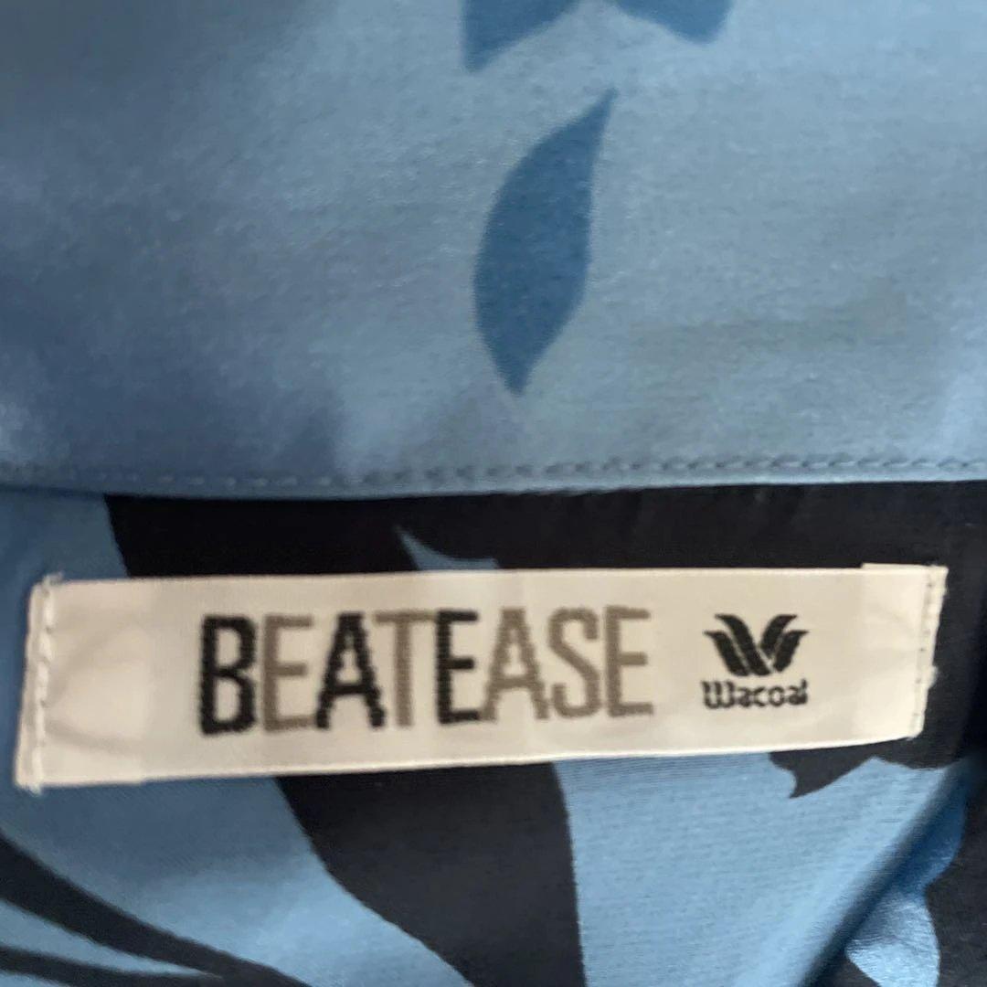 は*ん様 BEATEASE 花柄　絹　シルク　パジャマセット