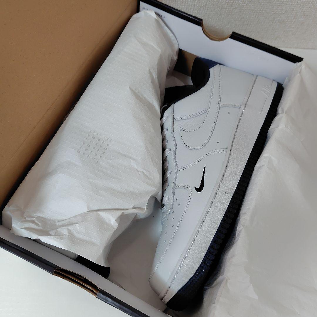 新品 AIR FORCE 1 '07 LV8 ネイビー 紺 29.5