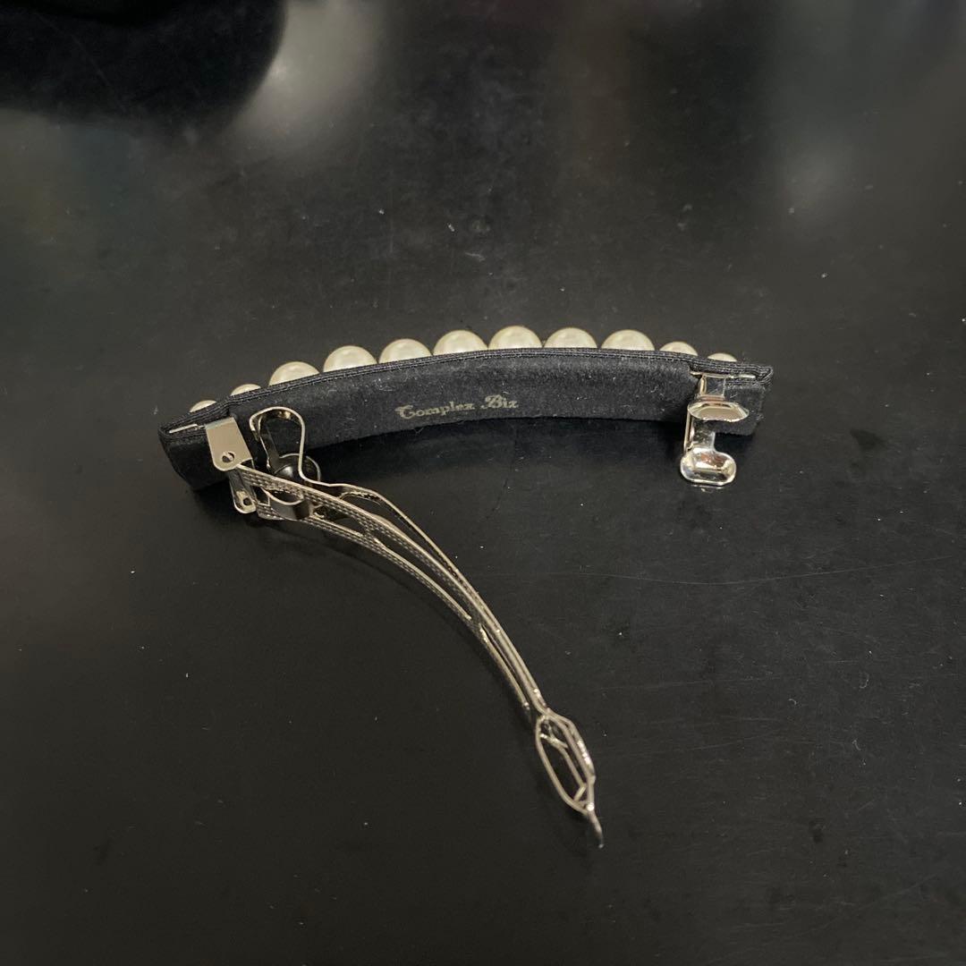 コンプレックスビズ パールバレッタ