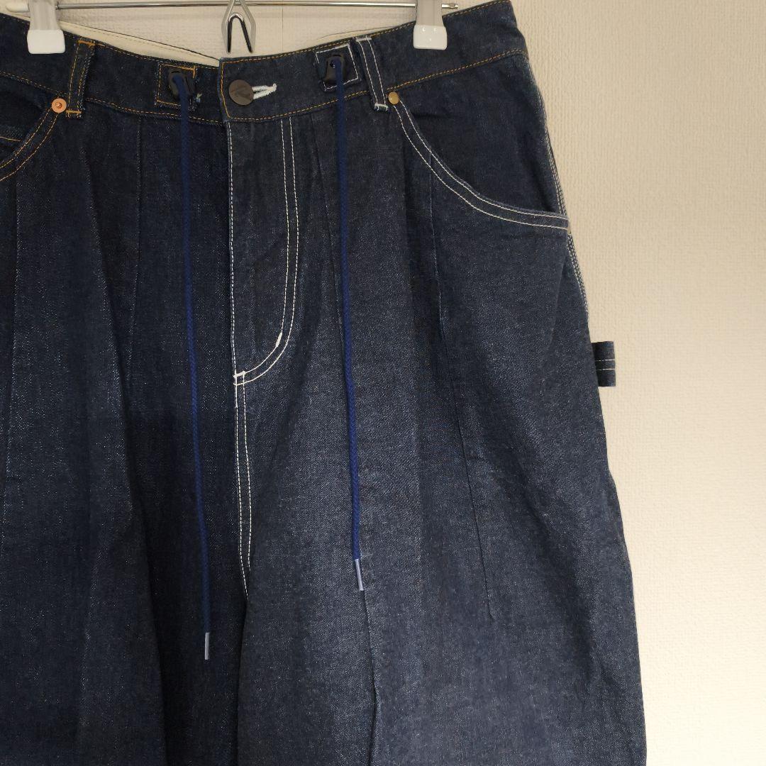 ニードルス×ビームスボーイ別注デニムヒザデルパンツ　2サイズ