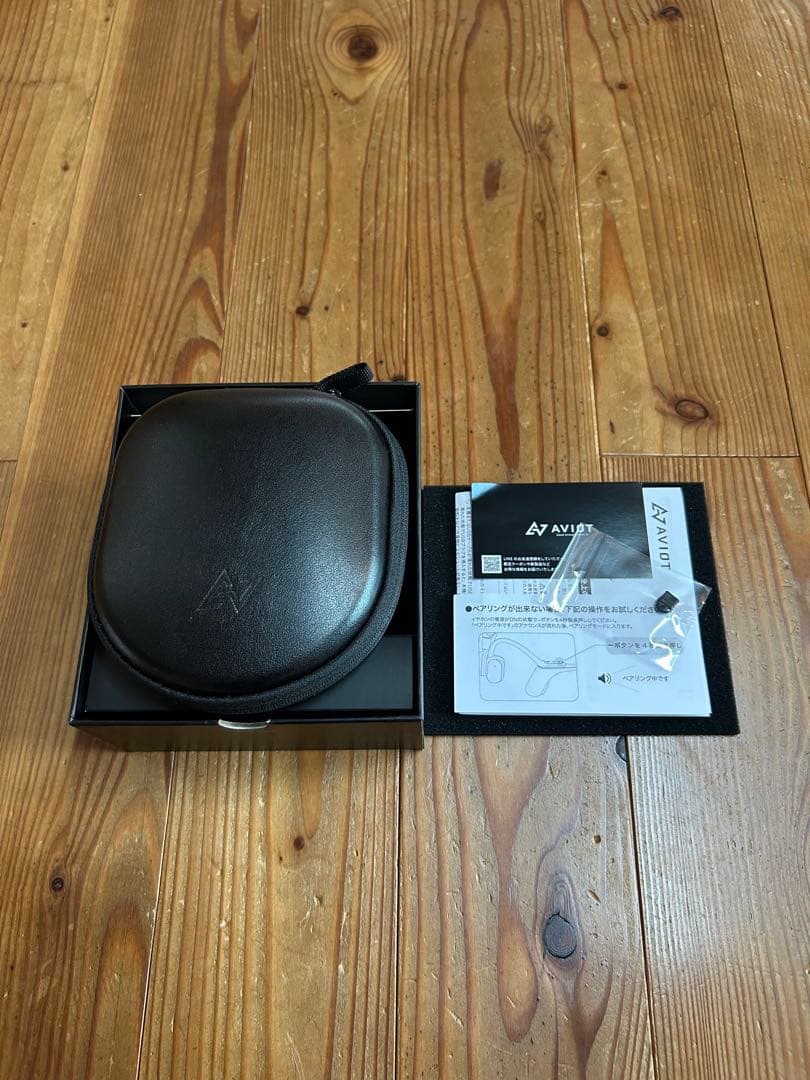 AVIOT WB-E1M 骨伝導 ヘッドセット ブルブームマイク同梱