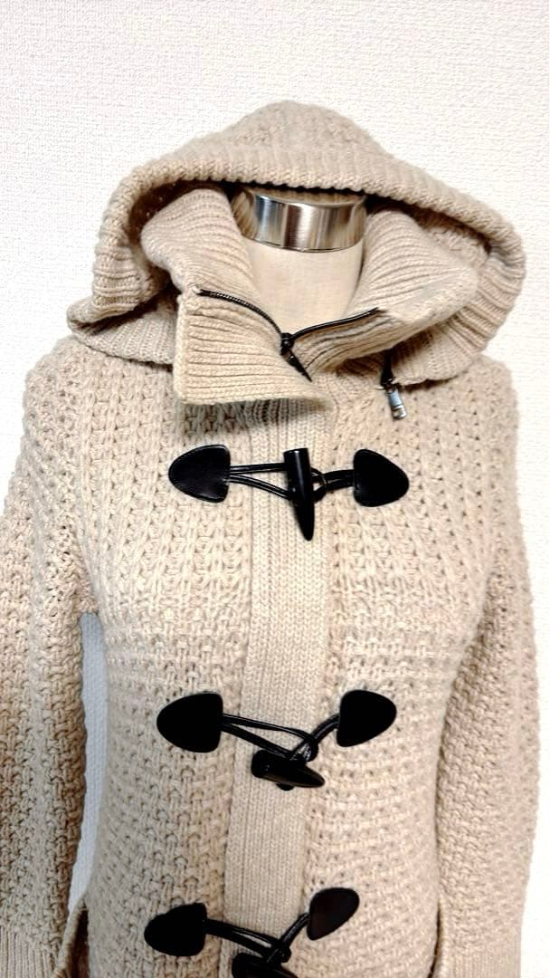BURBERRYLONDON ダッフルコート　フーディ　2WAYカシミア　M相当