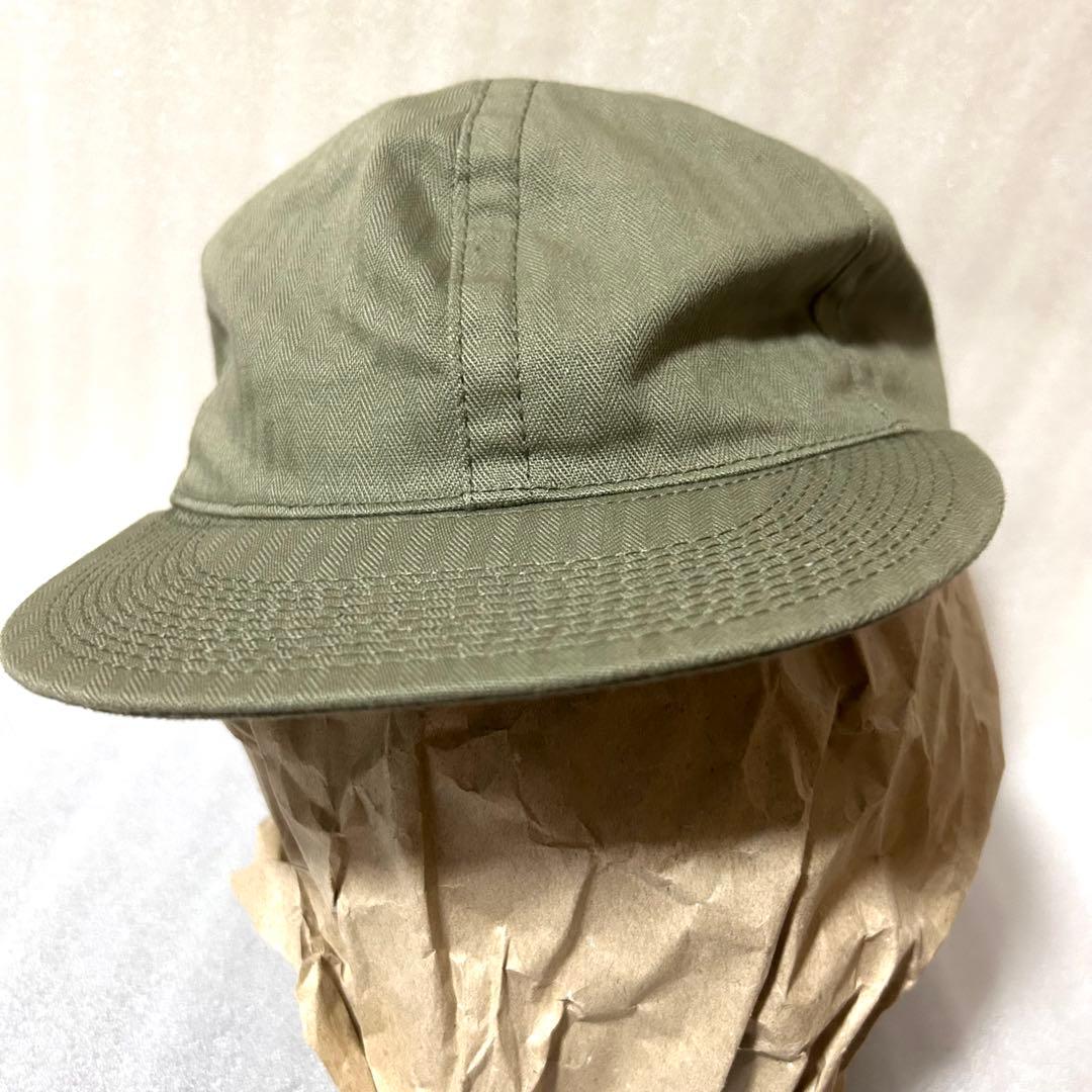 帽子 THE H.W.DOG&Co-HERRINGBONE RAILROAD CAP