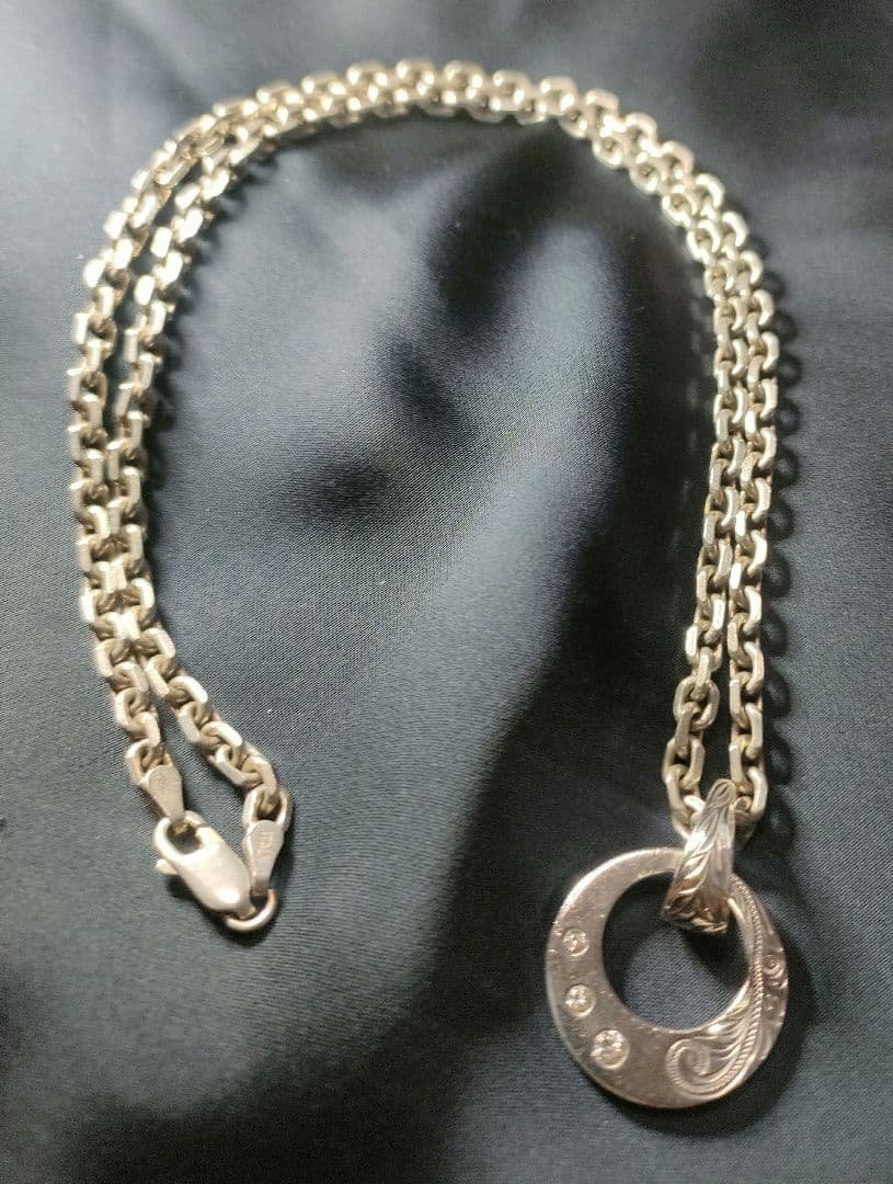 ★値下げ中★希少創業当時 Lono Got of Peace手彫りネックレス★