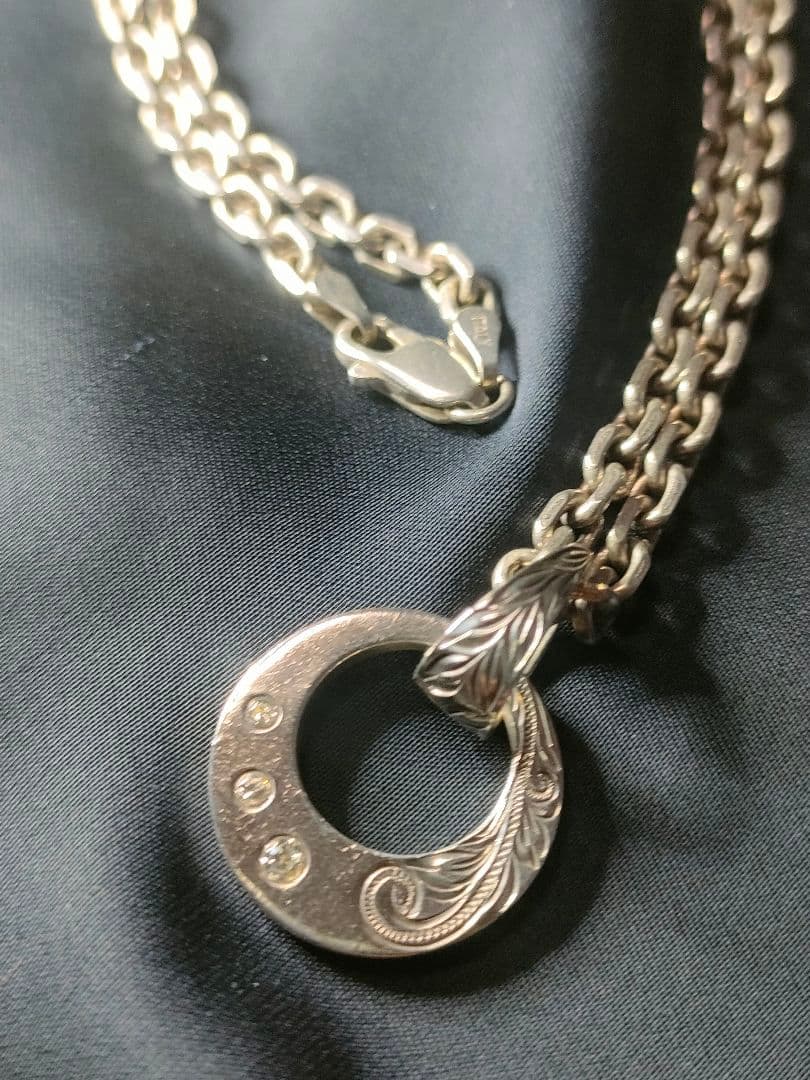 ★値下げ中★希少創業当時 Lono Got of Peace手彫りネックレス★