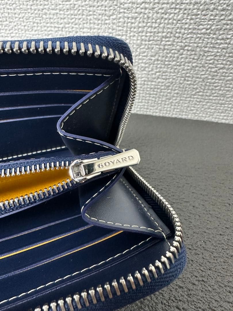 【GOYARD】　マティニョンGM ウォレット ネイビー