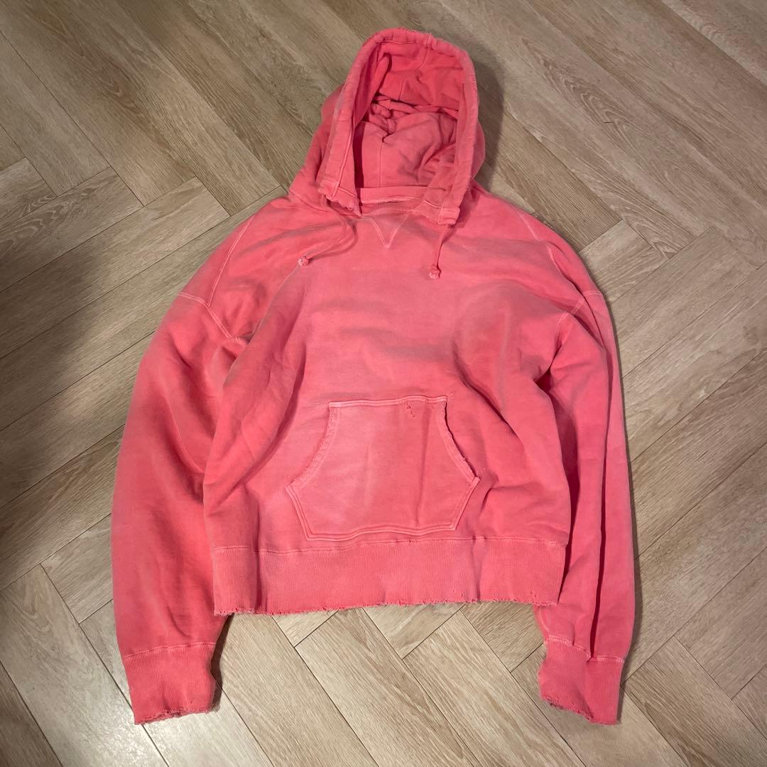 【ANCELLM / アンセルム】WISM 別注 ダメージスエットパーカー