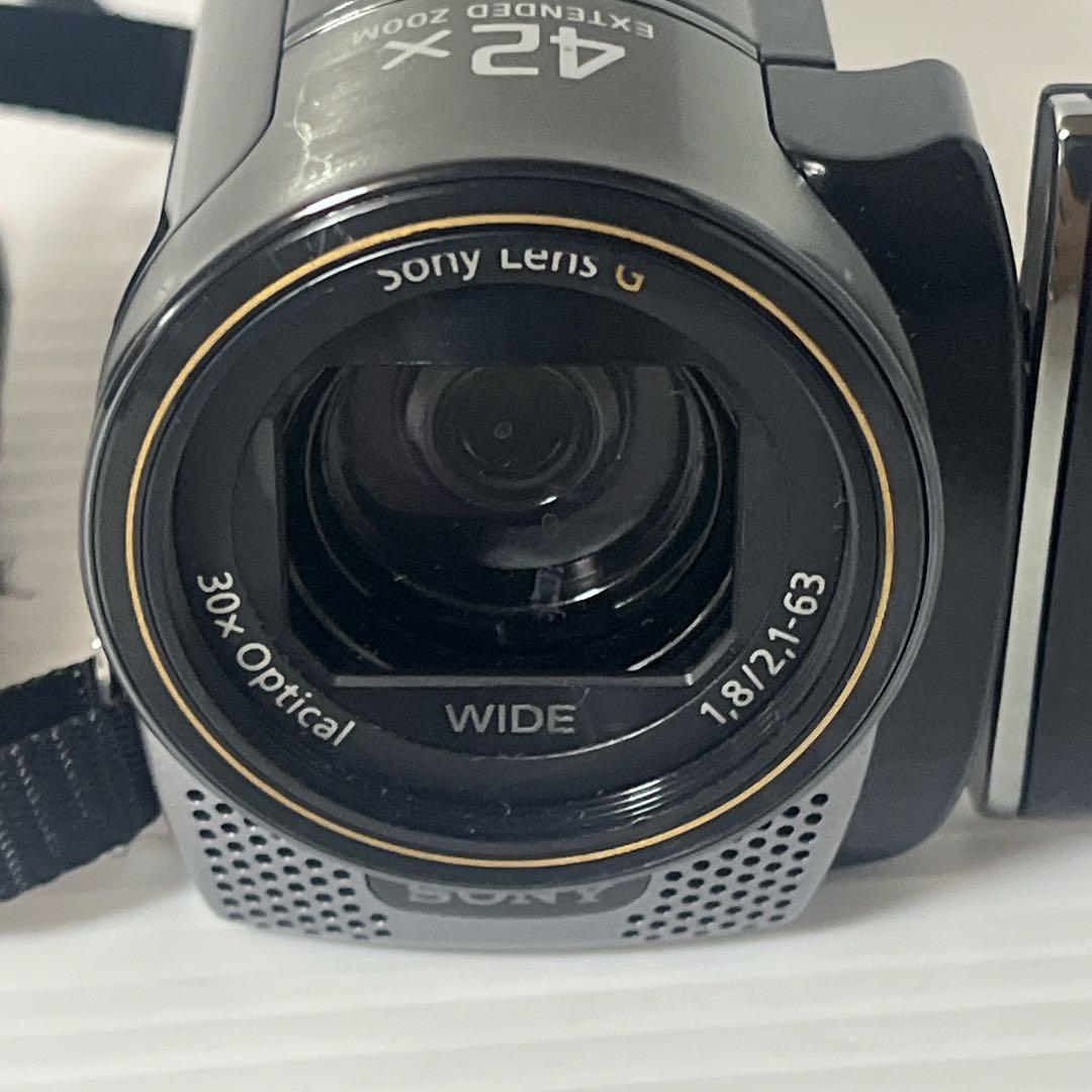 SONY Handycam HDR-CX180　ブラック　ビデオカメラ