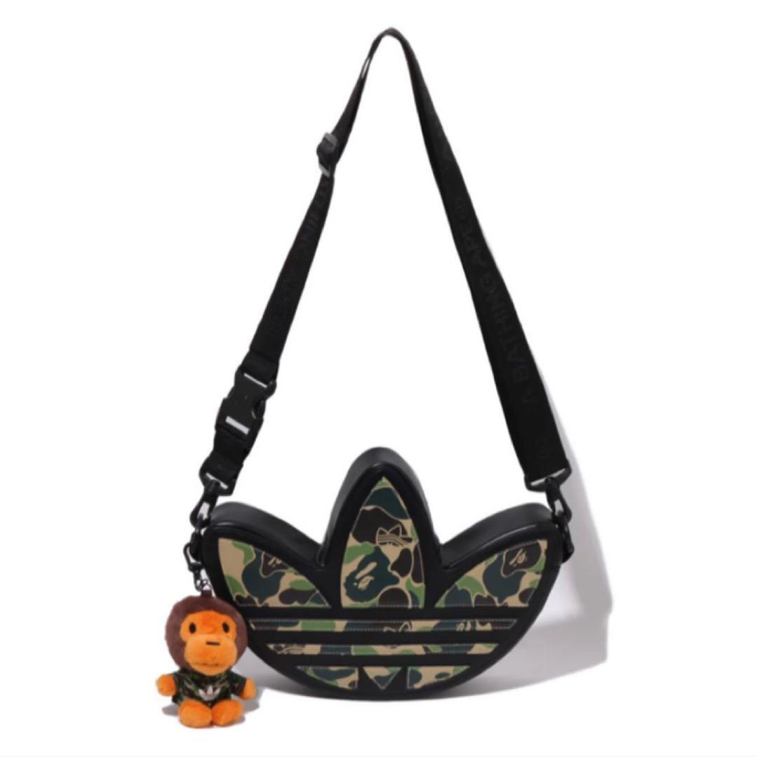 バッグ BAPE ADIDAS CAMO TREFOIL SHOULDER BAG