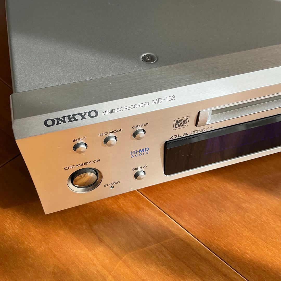 ONKYO INTEC275 MDデッキ Hi-MD対応 シルバー MD-133