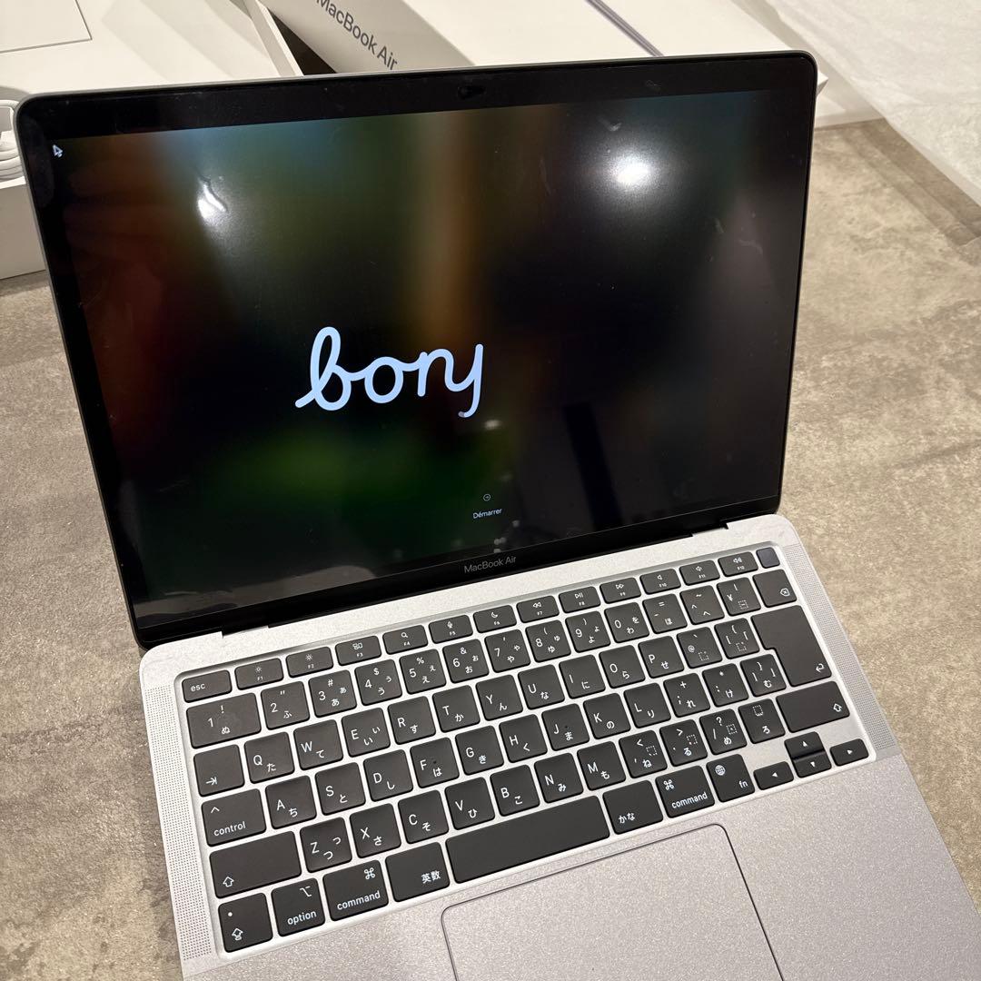 【極美品】充放電23回 最新OS M1 MacBookAir 8GB 256GB