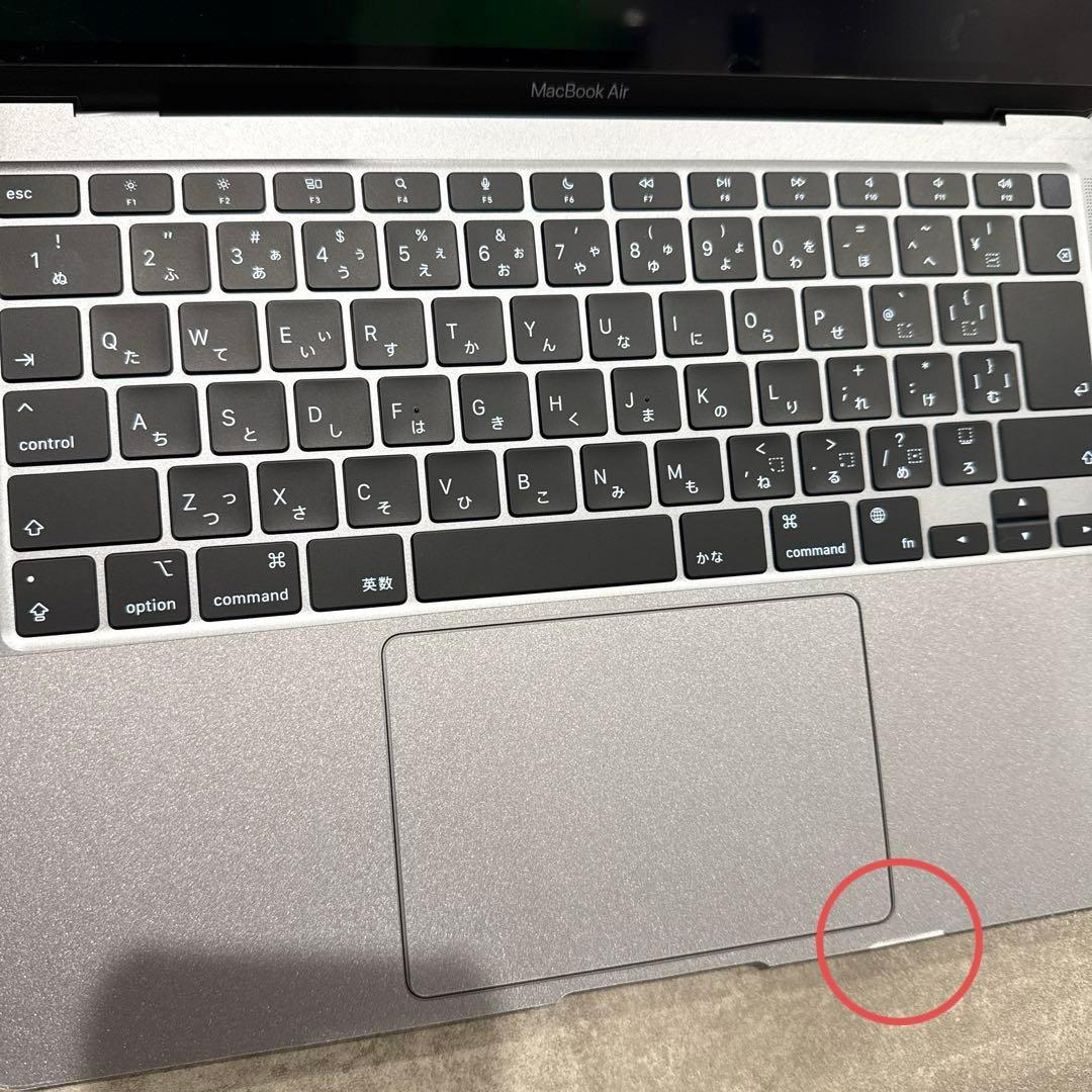 【極美品】充放電23回 最新OS M1 MacBookAir 8GB 256GB