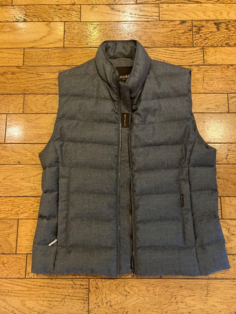 ゆうきじい MOORER ムーレー カシミヤダウンベスト 44