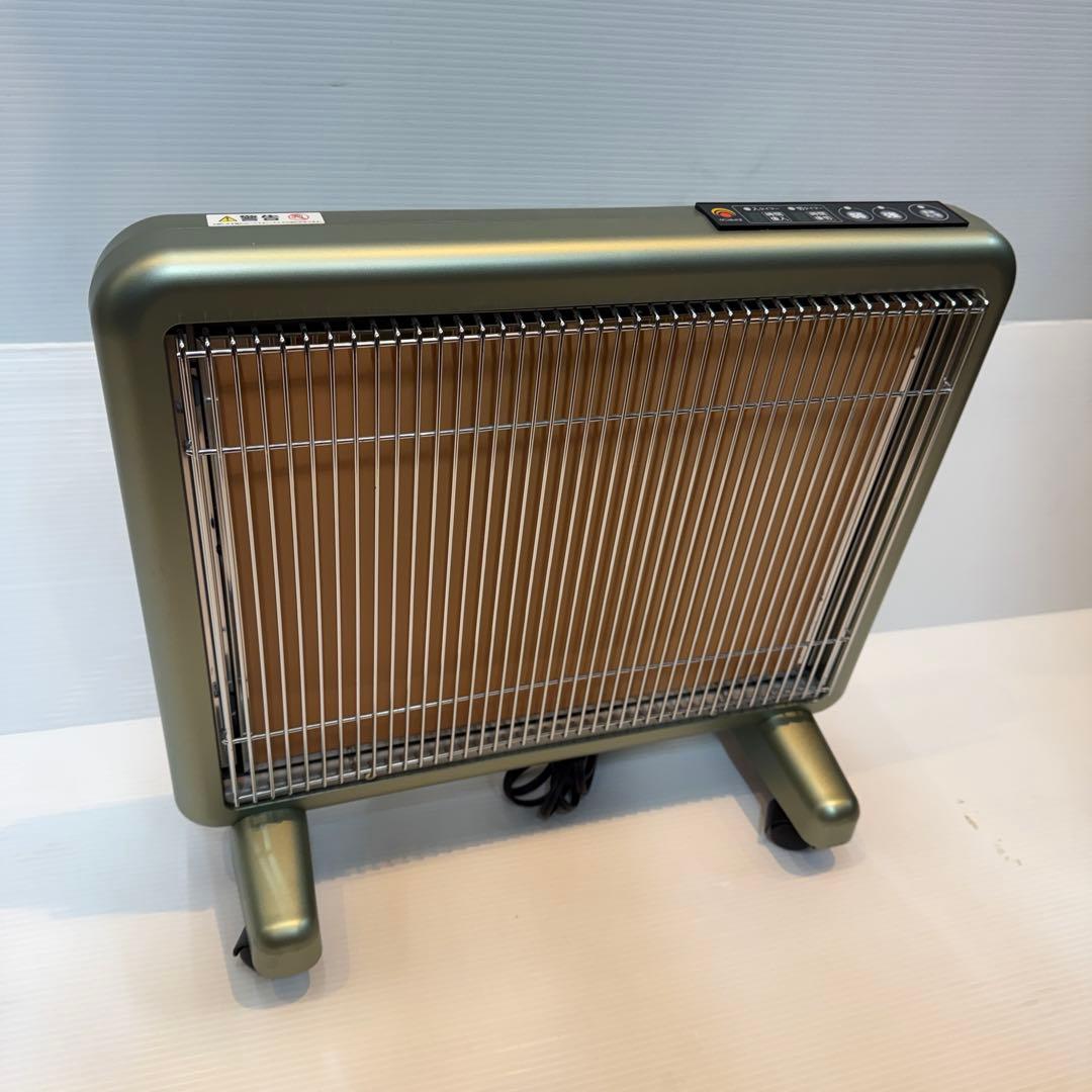 サンルミエ　遠赤外線ヒーター　暖房器　E800L-TM2 タイマー付き　グリーン