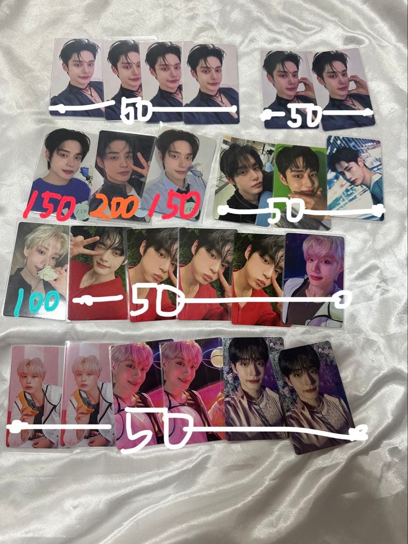 ZEROBASEONE ジウン　トレカ　まとめ売り、バラ売り