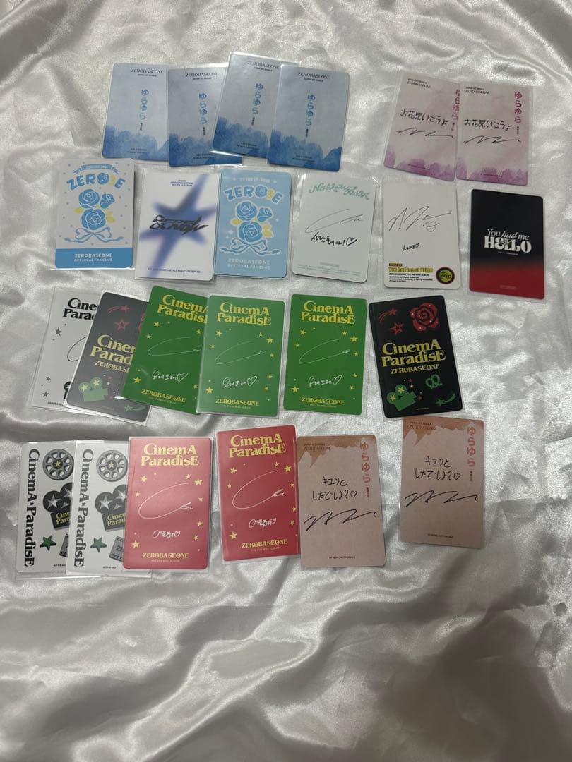 ZEROBASEONE ジウン　トレカ　まとめ売り、バラ売り