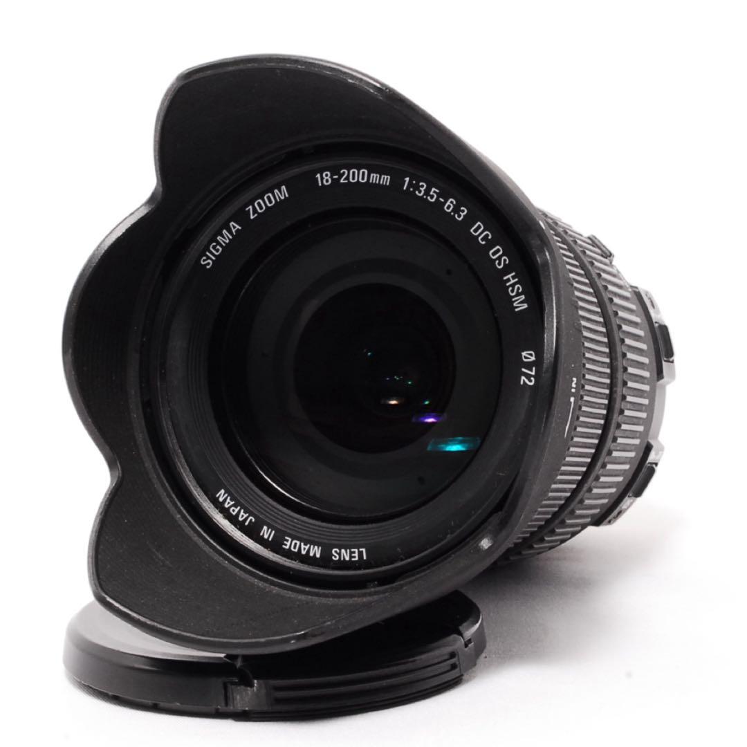 ◆高倍率ズームレンズ◆SIGMA 18-200mm Canon◆手ぶれ補正付き◆