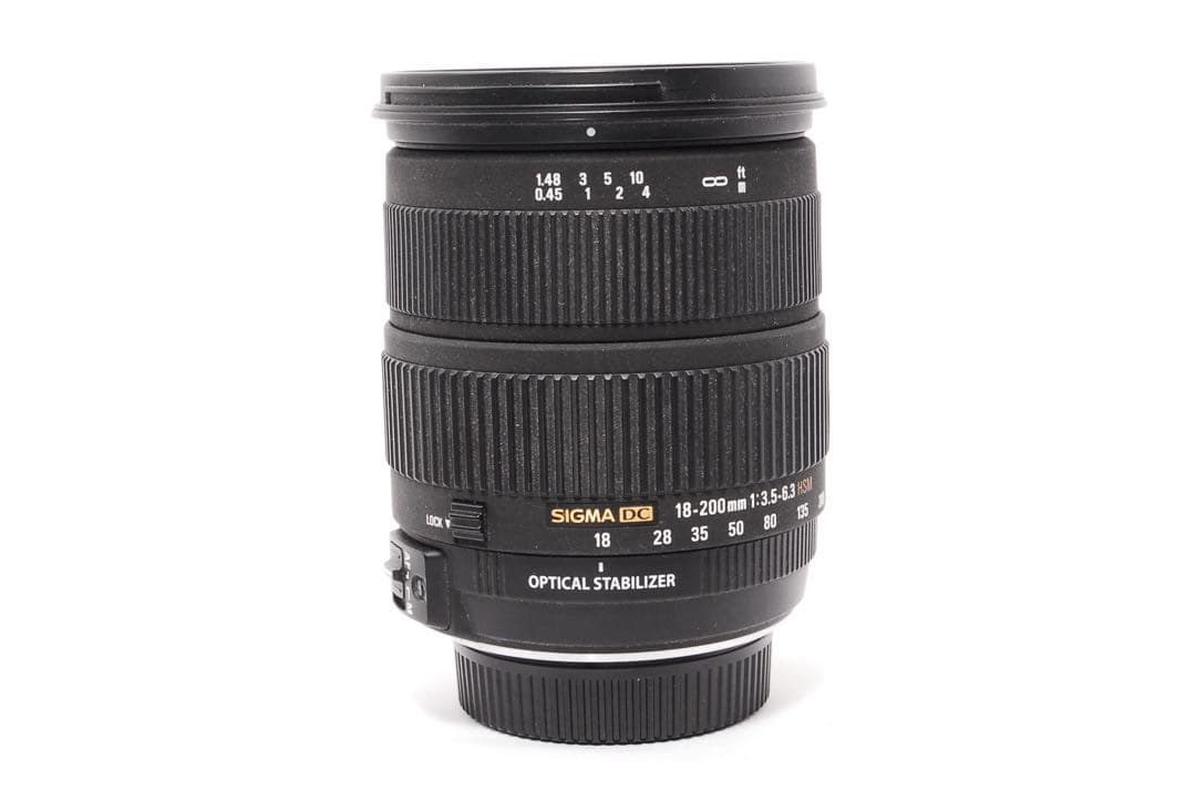 ◆高倍率ズームレンズ◆SIGMA 18-200mm Canon◆手ぶれ補正付き◆
