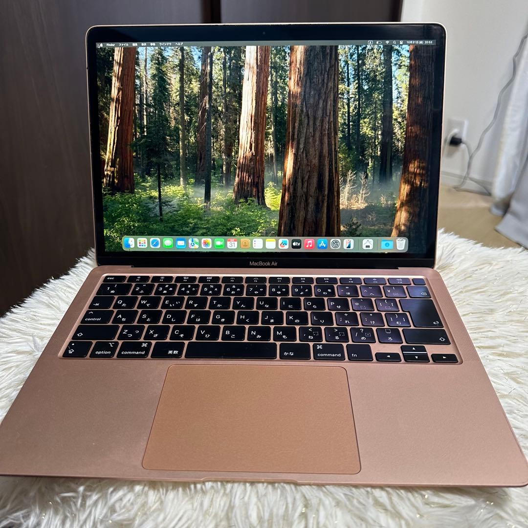 MacBook Air 2020 ピンクゴールド 動作良好