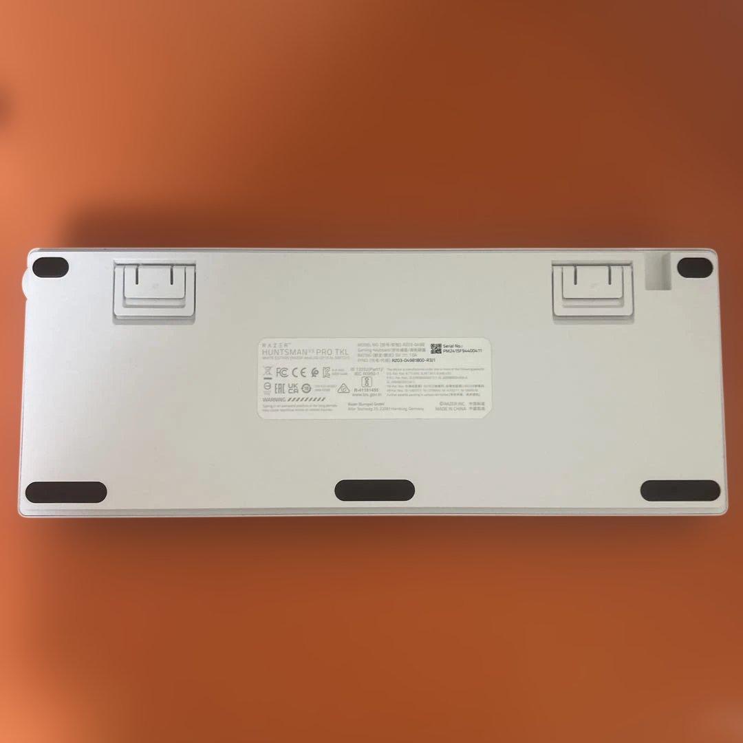 キーボード razer huntsman v3 pro tkl white