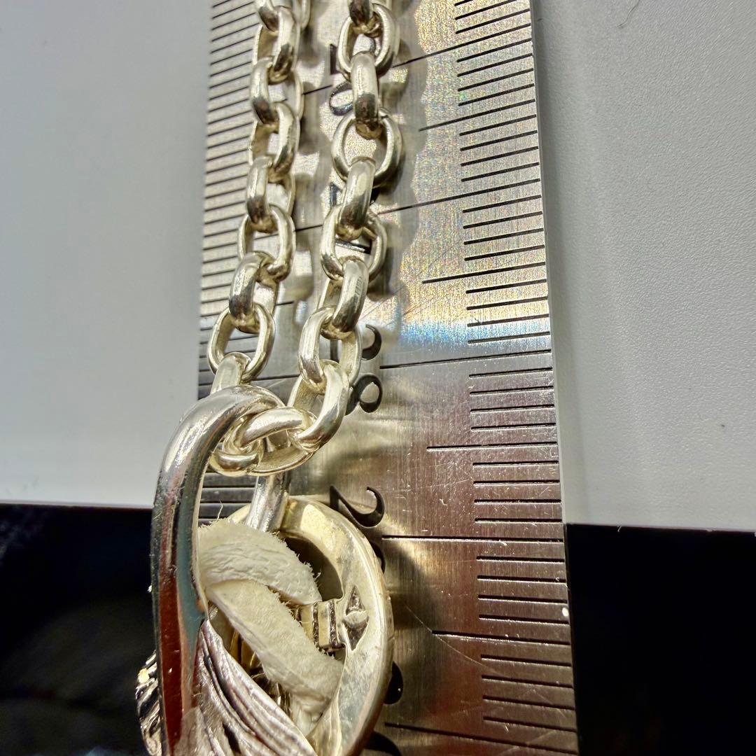 美品　SAAD ターコイズ付きフェザー　ホイール、フックネックレスセット