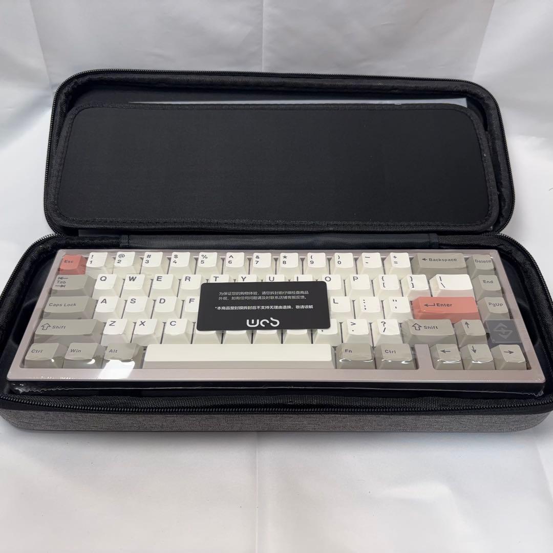 【新品】WOBKEY ZEN 65 Ultra WarmSilver キーボード