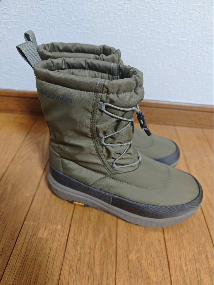 Columbia 防水 スノーブーツ イエローテイル オムニヒート25cm