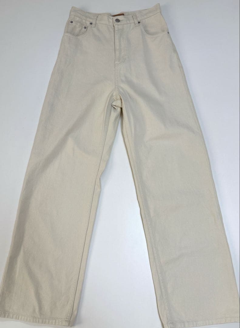 TODAYFUL Cary's Denim 24inch エクリュ デニム