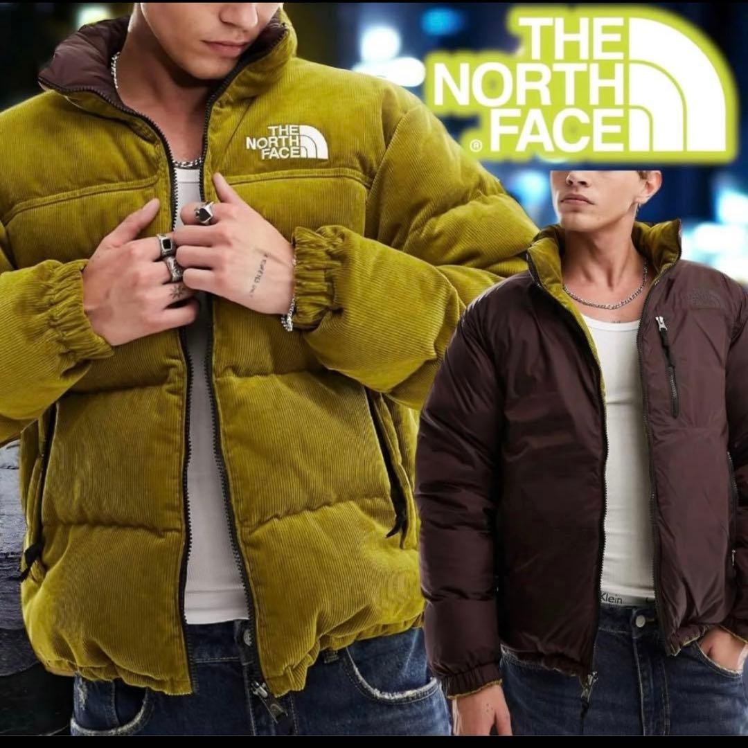 新品未使用✌️THE NORTH FACE リバーシブルコーデュロイヌプシ　XL
