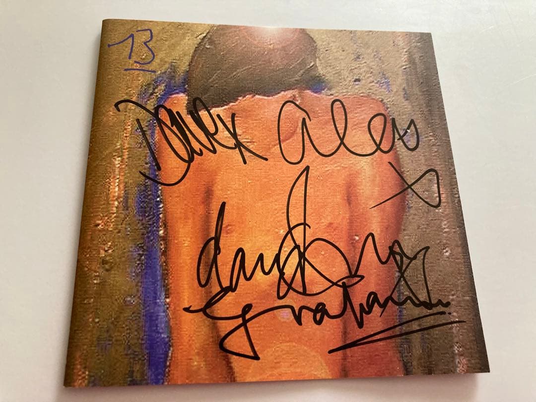 レア　ブラー　直筆サイン　CD blur ゴリラズ　gorillaz damon