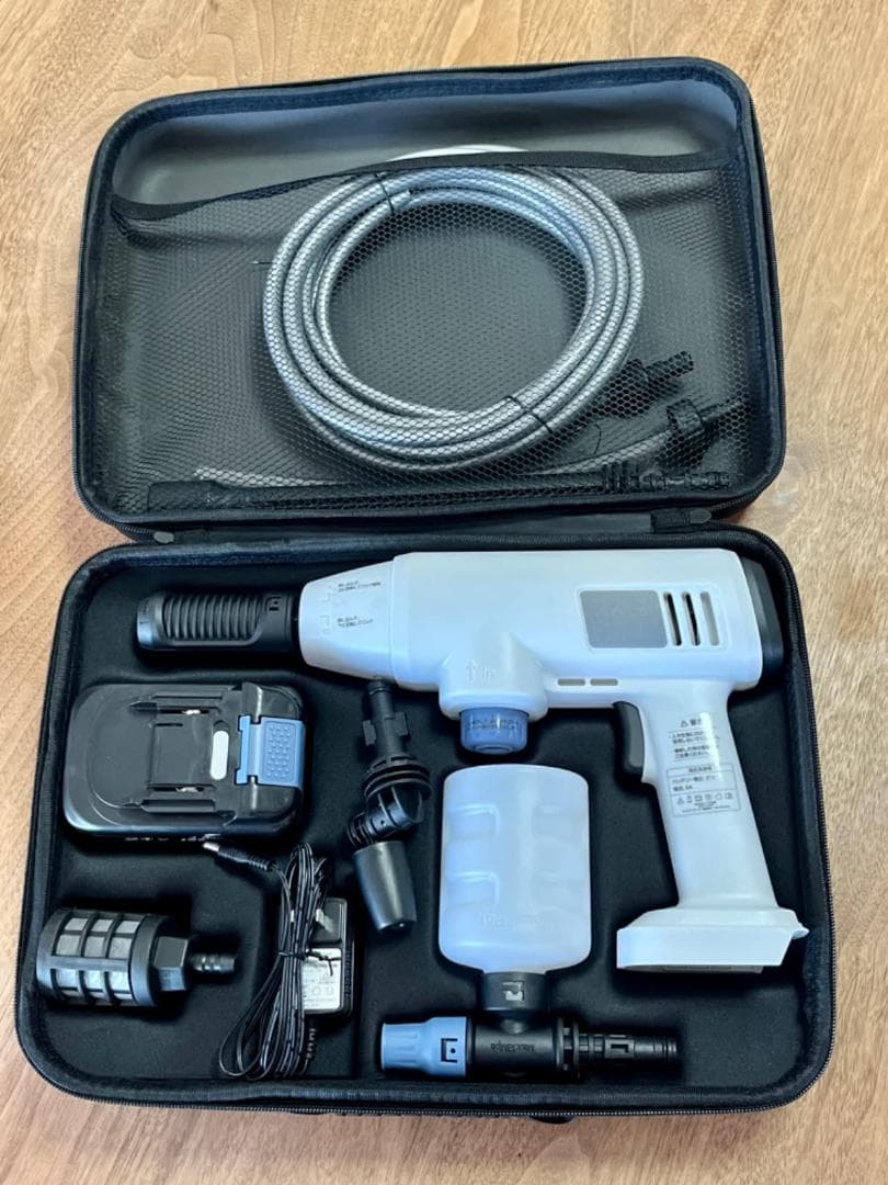 コードレス 大容量バッテリー 高圧洗浄機