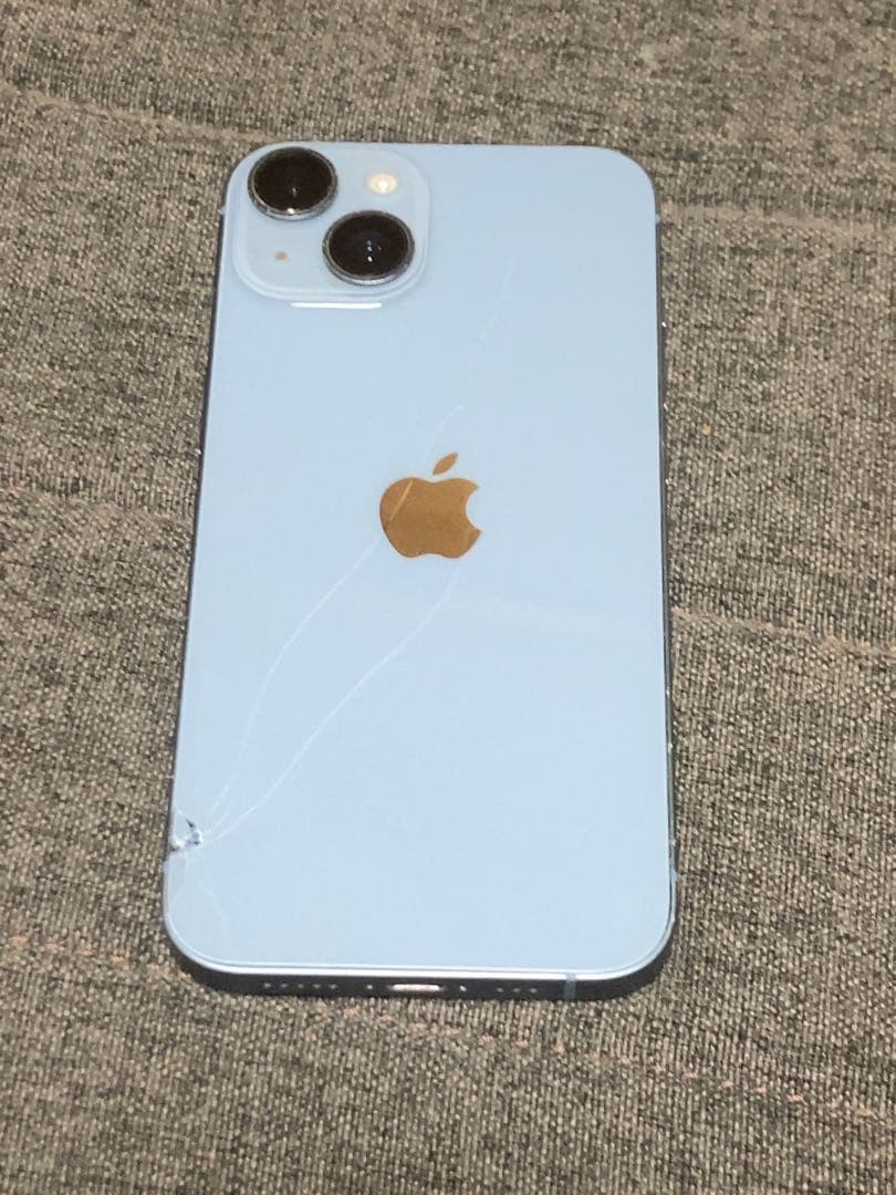 iPhone14ジャンク品｜背面割れ｜基板破損｜再起動ループ｜修理失敗あり 本体