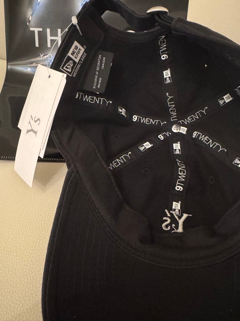 TWICE ミナ着用【完売品】Y’s NEWERA キャップ 黒 ヨージヤマモト
