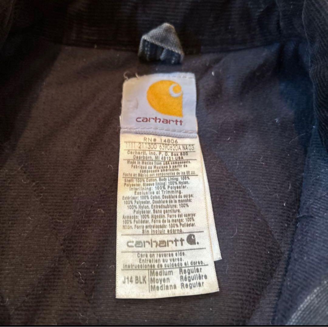 carhartt サンタフェジャケット　90s USA製　ブラック　短丈　古着