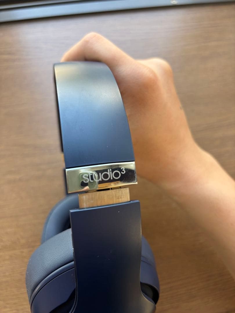 Beats studio 3 ワイヤレスヘッドホン ネイビー