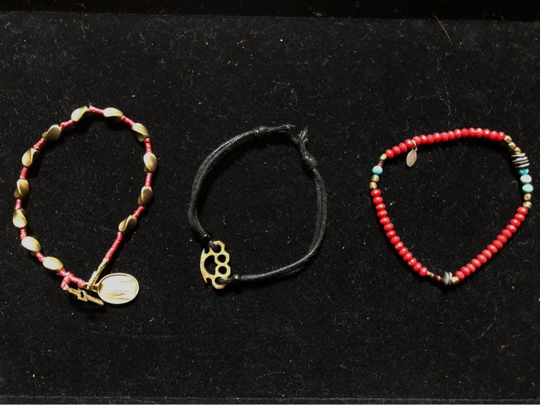 新品・未使用【amp japan】ブレスレット３点セット