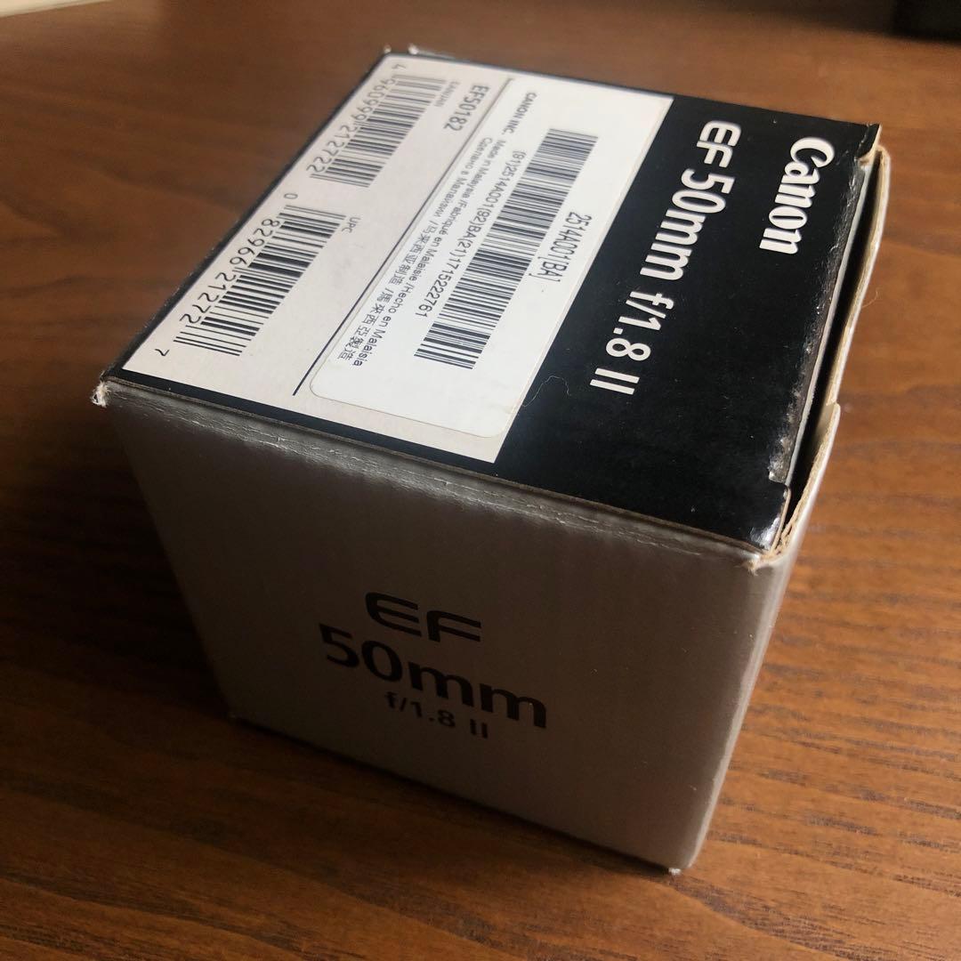 ほぼ未使用Cannon EF50mm f/1.8ii