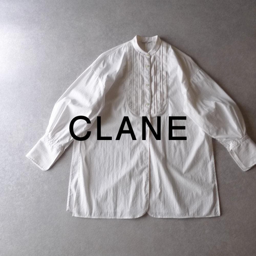 ■おまとめ■美品 CLANE ピンタックブラウス スタンドカラーブラウス