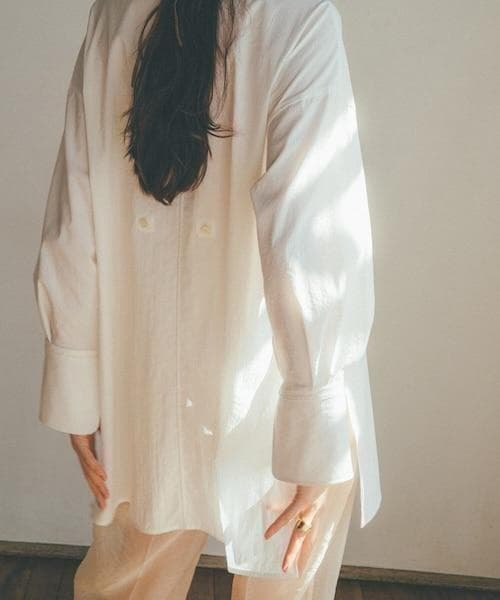 ■おまとめ■美品 CLANE ピンタックブラウス スタンドカラーブラウス