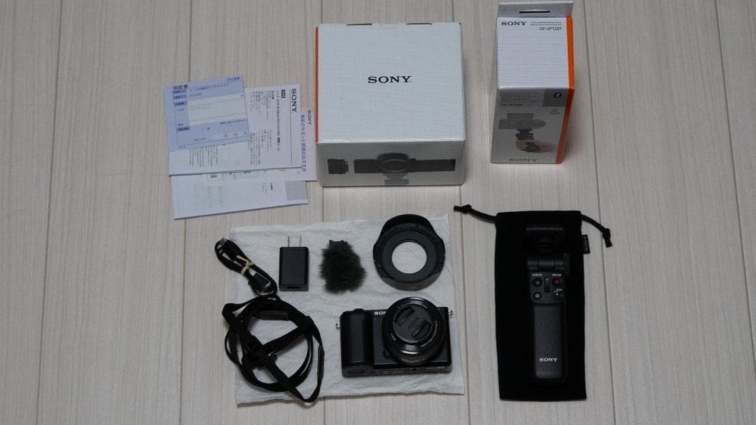 SONY ZV-E10 ＋ 16-55mmレンズ ＋ GP-VPT2BT セット